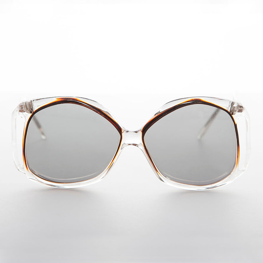 Oversized Polarized Women's 80s Sunglass - Big Sharon