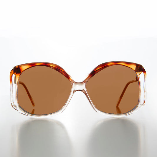 Oversized Polarized Women's 80s Sunglass - Big Sharon